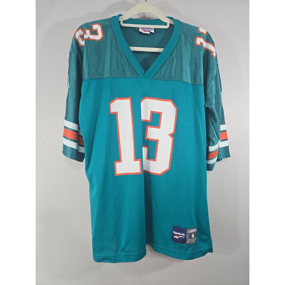 Dan Marino Miami Dolphins Vintage Reebok #13 Jersey Men's Size Medium Rare